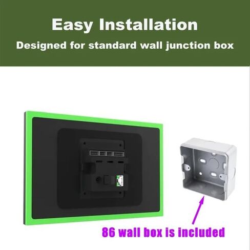 10.1 inch Android 14 POE Tablet Smart Home Control Panel, Black,4G RAM in Kuwait