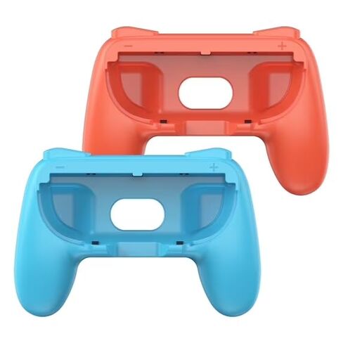 Hexamurby Controller Grip, 2 Pack Protective Handheld Holder, Red and Blue in Saudi Arabia