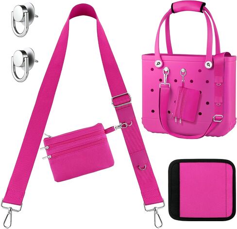OUTXE Strap Wrap for Bogg Bag,Crossbody Shoulder Long Straps for Bog Beach Rubber Tote Bag Accessories in Kuwait