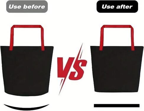 Felt Base Shapers for Handbags, 2 PCS, 12x5 Inch, Black in Kuwait