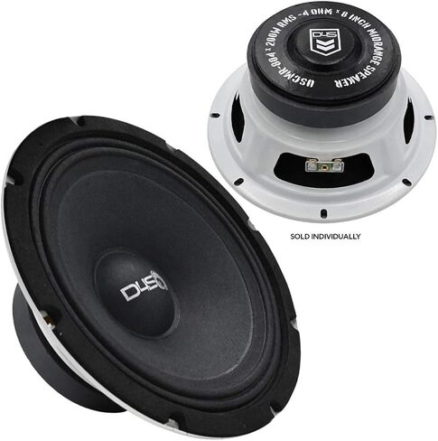 DOWN4SOUND USCMR-804 | 8 INCH MIDRANGE Speaker | 4 OHM | 200W RMS - Each in Saudi Arabia