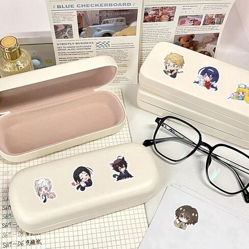 66Pcs Cartoon Bungo Stray Dogs Themes Waterproof Stickers in Kuwait