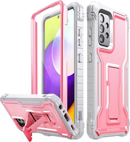 FITO for Samsung A52 Case Built in Screen Protector, Dual Layer Shockproof Heavy Duty Case with Kickstand Compatible with Samsung Galaxy A52 Phone (Blue) in Kuwait