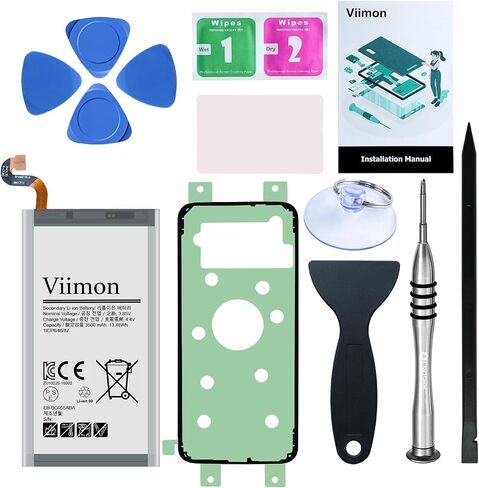 for Note 8 Battery Replacement Kits Compatible with Samsung Galaxy Note 8 SM-N950U All Models with Adhesive, Installation Manual and Repair Tool Kits in Kuwait