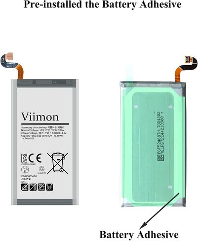 for Note 8 Battery Replacement Kits Compatible with Samsung Galaxy Note 8 SM-N950U All Models with Adhesive, Installation Manual and Repair Tool Kits in Kuwait