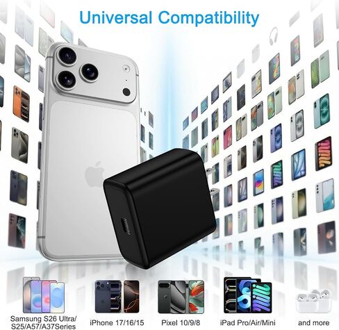 Super Fast USB C Charger Block 65W for Moto G Stylus 2026 2025/G Power 2026 in Saudi Arabia