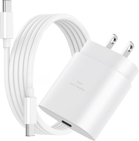 25W Super Fast Charger Block for Samsung Galaxy A07/A065G/A06/A05s/A05/A04s in Kuwait