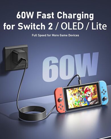 60W USB C Charger Compatible with Steam Deck, Legion Go, Ayaneo in Kuwait