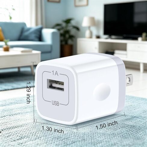 5V 1A USB Charger Block Charging Box Power Adapter One Port Wall Charger in Saudi Arabia