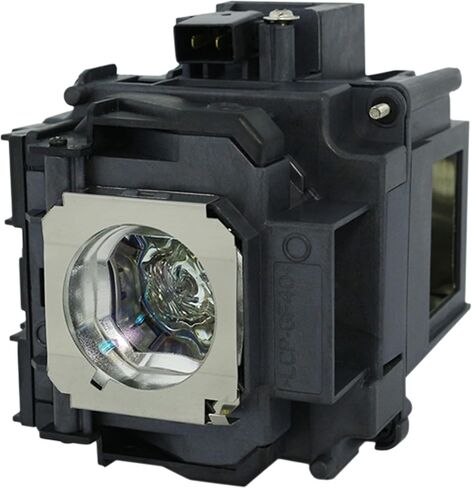 Jaspertronics™ Original ELP-LP76 Lamp & Housing for Epson Projectors - Fits EB-G6050W, EB-G6900WU, Powerlite-Pro-G6150, Powerlite-Pro-G6270WNL, V13H010L76 & More - 1 Unit Per Pack with 1 Year Warranty in Kuwait