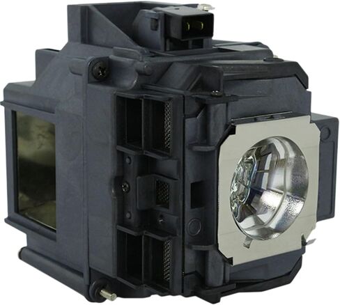 Jaspertronics™ Original ELP-LP76 Lamp & Housing for Epson Projectors - Fits EB-G6050W, EB-G6900WU, Powerlite-Pro-G6150, Powerlite-Pro-G6270WNL, V13H010L76 & More - 1 Unit Per Pack with 1 Year Warranty in Kuwait