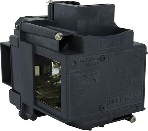 Jaspertronics™ Original ELP-LP76 Lamp & Housing for Epson Projectors - Fits EB-G6050W, EB-G6900WU, Powerlite-Pro-G6150, Powerlite-Pro-G6270WNL, V13H010L76 & More - 1 Unit Per Pack with 1 Year Warranty in Kuwait