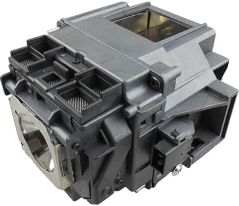 Jaspertronics™ Original ELP-LP76 Lamp & Housing for Epson Projectors - Fits EB-G6050W, EB-G6900WU, Powerlite-Pro-G6150, Powerlite-Pro-G6270WNL, V13H010L76 & More - 1 Unit Per Pack with 1 Year Warranty in Kuwait
