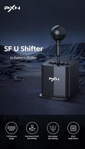 PXN SF U 7+1 H-Pattern Shifter PC Racing Simulator Shifter for PC in Kuwait