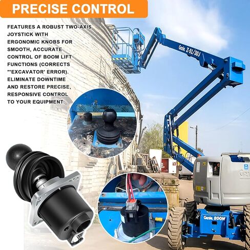 YMT 101174 Dual Axis Joystick Controller Replacement Fits for Genie Straight Boom Lifts,Replace for 101174GT 62390 62390GT 10102737GT 10102149GT in Kuwait