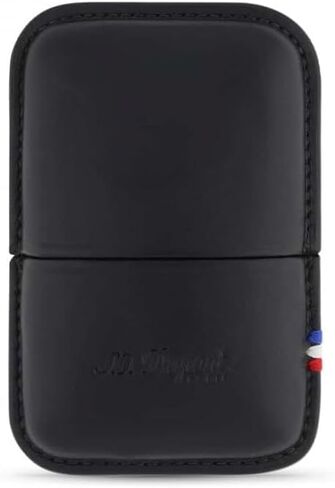Black S.T. Dupont Ligne 2 Lighter Case in Kuwait