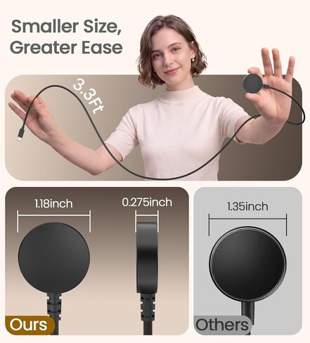 Watch Charger for Samsung Galaxy Watch 8/8 Classic/7/6 2Pack USB C in Kuwait