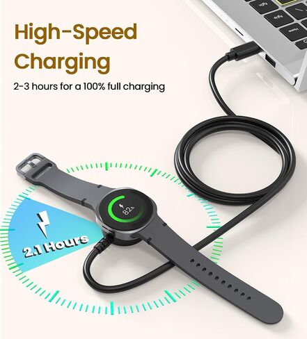 Watch Charger for Samsung Galaxy Watch 8/8 Classic/7/6 2Pack USB C in Kuwait