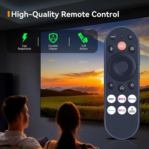 XRT290 Replacement Voice Remote Control for VIZIO Smart TV, ONN SmartCast in Kuwait