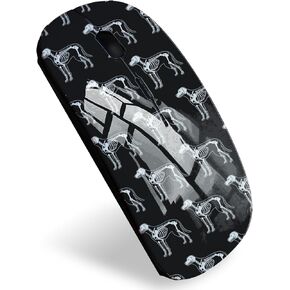 Mingdao Portable Optical Wireless Computer Mouse with Stylish Design, 2.4GHz USB Receiver, Dinosaurs Skeleton MD8550 in Kuwait