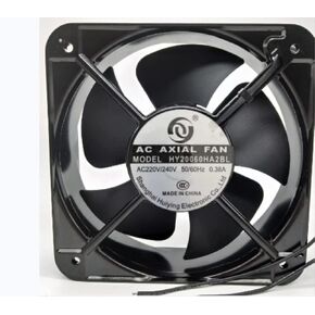 HY20060HA2BL 200X200X60MM 220 240V 0.38A 2-Wire Cooling Fan in Kuwait