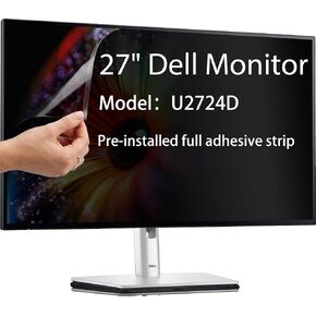 Privacy Screen for Dell U2724D 27" | Anti Blue Light, 30° View Protection in Kuwait
