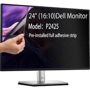 Privacy Screen for Dell P2425 24" 16:10 | Anti Blue Light, 30° View Protection in Kuwait