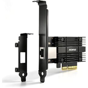 FENVI RTL8127 10G PCIe X4, 4X Faster Than 2.5G, NAS/Server, Win/Linux in Kuwait