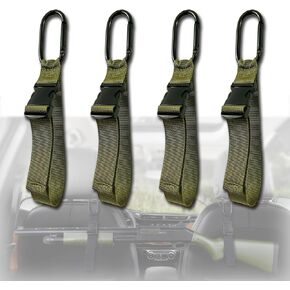 4-Pack Truck Gun Rack for Back Seat, Adjustable Headrest Rifle, Universal Vehicle Mount for SUV, Truck, Car, Jeep, Pickup - Secure Storage for Hunting, Archery, Fishing Gear.（Army Green） in Kuwait