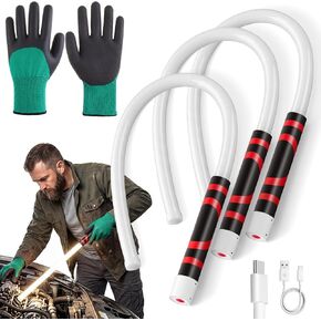 3 Pcs 30" Bendable LED Flashlight Stick Rechargeable, Classic in Saudi Arabia