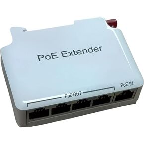 POE Extender Splitter with LED Indicators and 1 Input, C in Saudi Arabia
