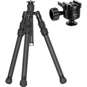 FANAUE Carbon Fiber Tripod with Fluid Ball Head, Compatible with Arca Swiss/RRS for Camera, Binoculars Telescope in Kuwait