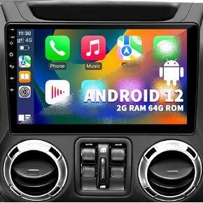Car Stereo Radio for Jeep Wrangler JK Compass Grand Cherokee Dodge Ram 1500 in Saudi Arabia