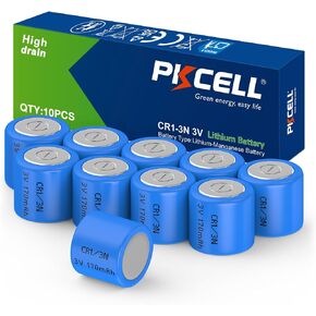 PKCELL CR1/3N 3V Lithium Battery DL1/3N 10-Pack in Kuwait
