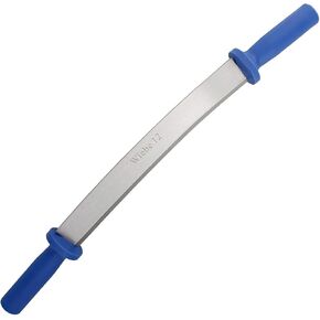Redneck Convent 12 Inch Fleshing Knife Hide Tanning Fleshing Tool – Dual Handle Hide Scaping Flesher Tool Leather and Taxidermy Supplies in Saudi Arabia