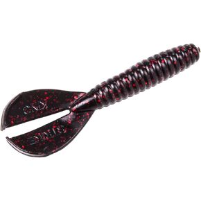 Strike King Rage Menace Grub Fishing Lure, Soft Plastic Double Tail Grub, Crazy Tail Action, 3 1/2-Inches in Kuwait