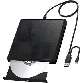 Portable External USB High Speed Disc Drive for Laptop with Fast Data Transfer and Plug Play Function Compact External Visual Drive in Saudi Arabia