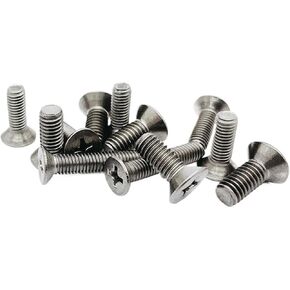 20Pcs DIN965 Titanium Flat Head Screw M1-M2.5 in Saudi Arabia