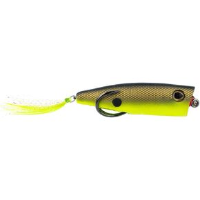 SNAG PROOF Zoo Pop Topwater Lure | Weedless Design for Bass Fishing | Chartreuse Shad, 3/8 oz. in Kuwait