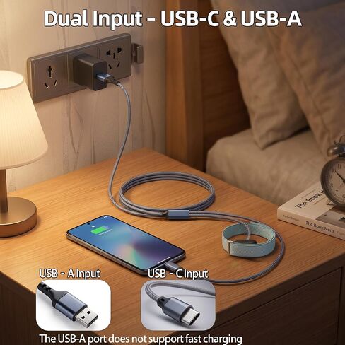 2 in 1 Charging Cable Only Compatible with Fit-bit Air in Kuwait