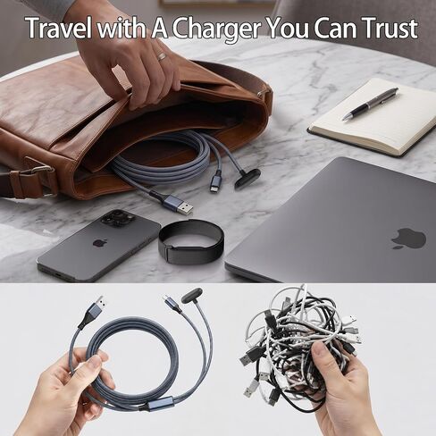 2 in 1 Charging Cable Only Compatible with Fit-bit Air in Kuwait