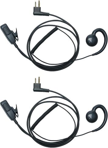 C-Shape Earpiece Compatible with Motorola CLS1110 2pcs in Kuwait