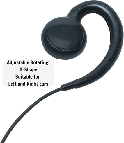 C-Shape Earpiece Compatible with Motorola CLS1110 2pcs in Kuwait