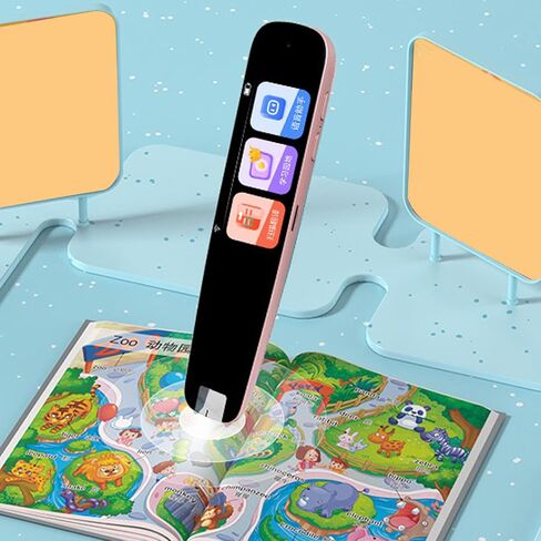 Asixxsix WiFi Scanning Pen, 650Mah Battery Button and Touch Translation Pen 64RAM, Extended Memory Card Reading Type C Interface for English Chinese Poetry Words in Kuwait