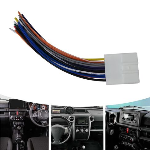 Loner 20-pin Headunit/Radio Wiring Harness Replacement Fit for Nissan 2009-2011 Frontier King Cab XE &SE 4-cyl & Fit for Nissan 2008 Frontier (Late Production) in Saudi Arabia