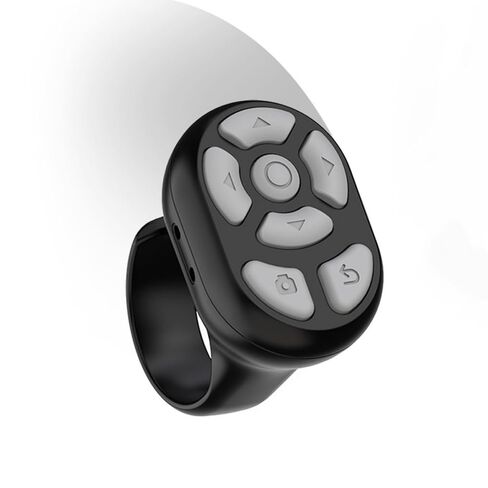 DAGIJIRD Wireless Page Turner Scrolling Button Ring Fingertip Bluetooth Remote Control Rechargeable with Charging Case Parts in Kuwait