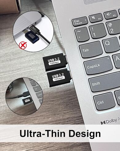 USB C Male to USB A Female Adapter, 2 Pack in Kuwait
