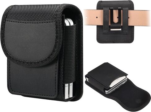 Heavy Duty Nylon Phone Belt Clip Pouch Holster for Samsung Galaxy Z Fold 8 Wide Phone,Belt Clip with Loops Phone Pouch Wallet Case for Huawei Pura X Max,for Motorola Razr Fold in Kuwait