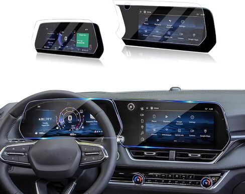 for 2025 2026 Chevy Equinox Screen Protector 11.3" Navigation & 11" Instrument Cluster Tempered Glass for Equinox (LT/RS/ACTIV) 2025 2026 Accessories,Anti-Scratch in Kuwait