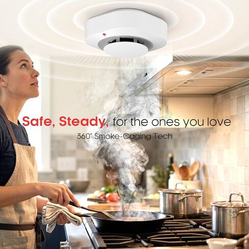 Small Siren Alarm for Home,Air Detector Home Protector,8 PCS in Kuwait